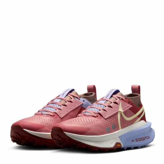 Nike Zegama Trail 2 Running Shoes Womens Червено/Албст/Марс Дамски туристически сандали