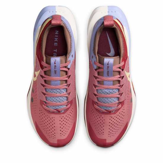 Nike Zegama Trail 2 Running Shoes Womens Червено/Албст/Марс Дамски туристически сандали