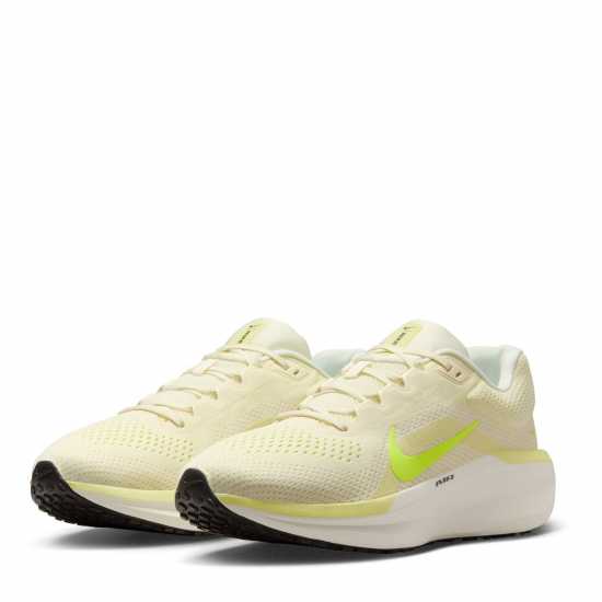 Nike Winflo 11 Mens Road Running Shoes Coconut/Neon Мъжки маратонки