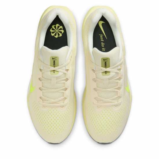 Nike Winflo 11 Mens Road Running Shoes Coconut/Neon Мъжки маратонки