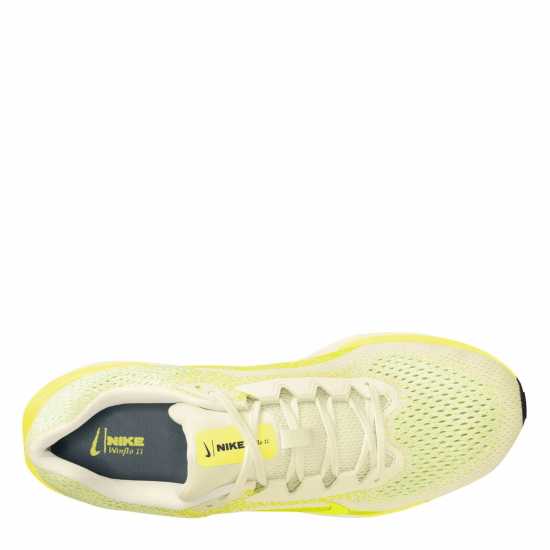 Nike Winflo 11 Mens Road Running Shoes Coconut/Neon Мъжки маратонки
