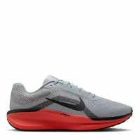 Nike Winflo 11 Mens Road Running Shoes Платинум/Черно-Кримс Мъжки маратонки
