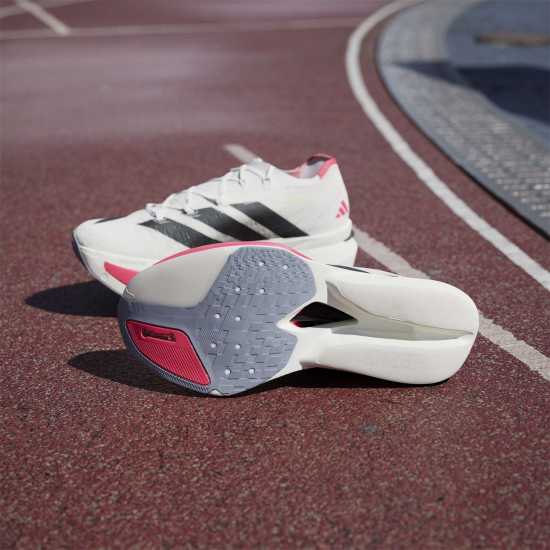 Adidas Мъжки Обувки За Бягане Adizero Prime X3 Strung Running Shoes Mens White/Black Мъжки маратонки