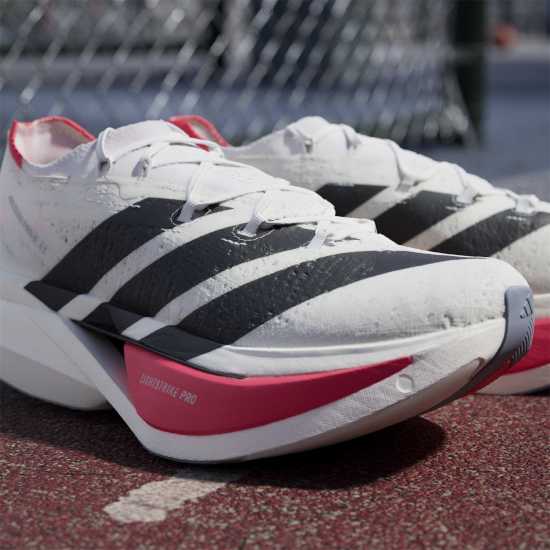 Adidas Мъжки Обувки За Бягане Adizero Prime X3 Strung Running Shoes Mens White/Black Мъжки маратонки