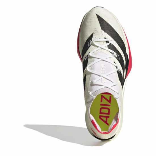 Adidas Мъжки Обувки За Бягане Adizero Prime X3 Strung Running Shoes Mens White/Black Мъжки маратонки