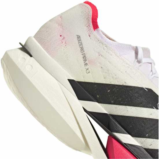 Adidas Мъжки Обувки За Бягане Adizero Prime X3 Strung Running Shoes Mens White/Black Мъжки маратонки