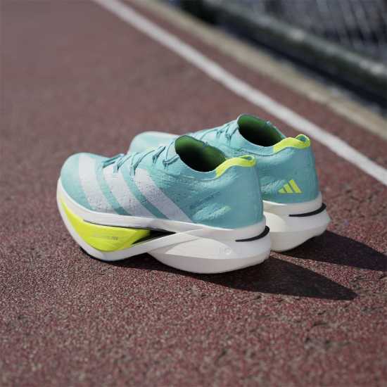 Adidas Мъжки Обувки За Бягане Adizero Prime X3 Strung Running Shoes Mens Flash Aqua Мъжки маратонки