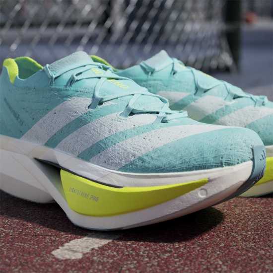 Adidas Мъжки Обувки За Бягане Adizero Prime X3 Strung Running Shoes Mens Flash Aqua Мъжки маратонки