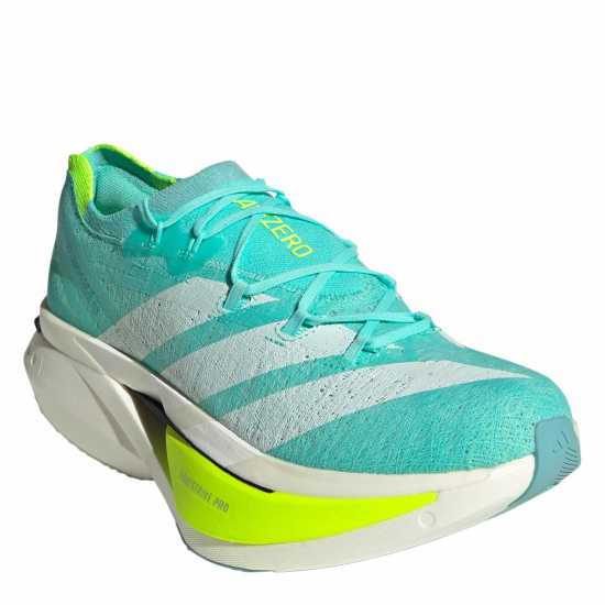 Adidas Мъжки Обувки За Бягане Adizero Prime X3 Strung Running Shoes Mens Flash Aqua Мъжки маратонки