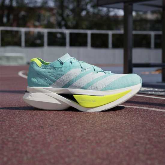 Adidas Мъжки Обувки За Бягане Adizero Prime X3 Strung Running Shoes Mens Flash Aqua Мъжки маратонки