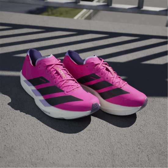 Мъжки маратонки Adidas Adizero Takumi Sen 11 Trainers Mens Shock Pink Adidas Adizero Takumi Sen 11 Trainers Mens Shock Pink Мъжки маратонки