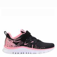 Момичешки Маратонки За Бягане Karrimor Duma 5 Girls Running Shoes Black/Pink Детски маратонки