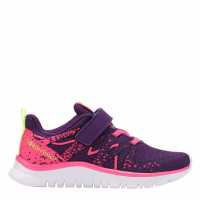 Момичешки Маратонки За Бягане Karrimor Duma 5 Girls Running Shoes Purple/Peach Детски маратонки