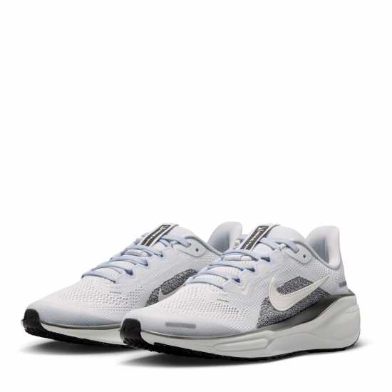 Nike Юношески Обувки Air Zoom Pegasus 41 Road Running Shoes Juniors Platinum/Sail Nike Юношески Обувки Air Zoom Pegasus 41 Road Running Shoes Juniors