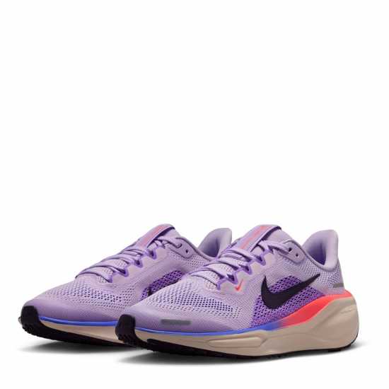 Nike Юношески Обувки Air Zoom Pegasus 41 Road Running Shoes Juniors Violet/Purple Nike Юношески Обувки Air Zoom Pegasus 41 Road Running Shoes Juniors Violet/Purple
