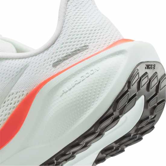 Nike Юношески Обувки Air Zoom Pegasus 41 Road Running Shoes Juniors Wht/Mtlc Silv Детски маратонки