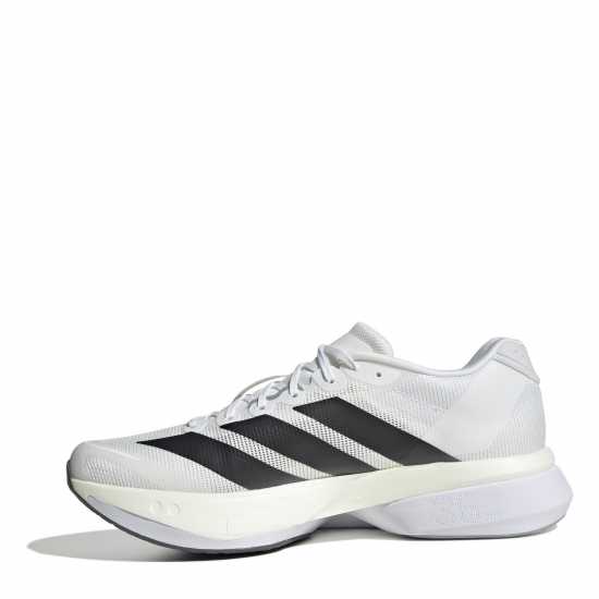 Adidas Мъжки Обувки За Бягане Adizero Boston 13 Road Running Shoes Mens Wte/Blk/Grey Мъжки маратонки
