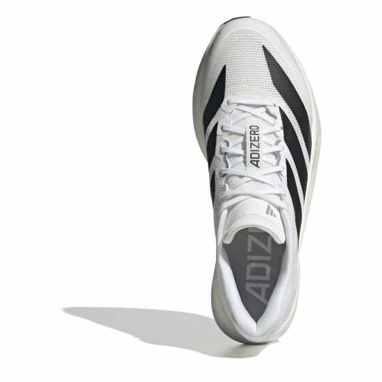Adidas Мъжки Обувки За Бягане Adizero Boston 13 Road Running Shoes Mens Wte/Blk/Grey Мъжки маратонки