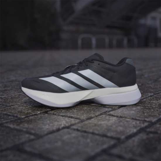 Adidas Мъжки Обувки За Бягане Adizero Boston 13 Road Running Shoes Mens Черно/Бяло Мъжки маратонки
