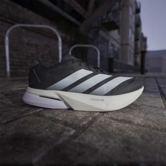 Adidas Мъжки Обувки За Бягане Adizero Boston 13 Road Running Shoes Mens Черно/Бяло Мъжки маратонки