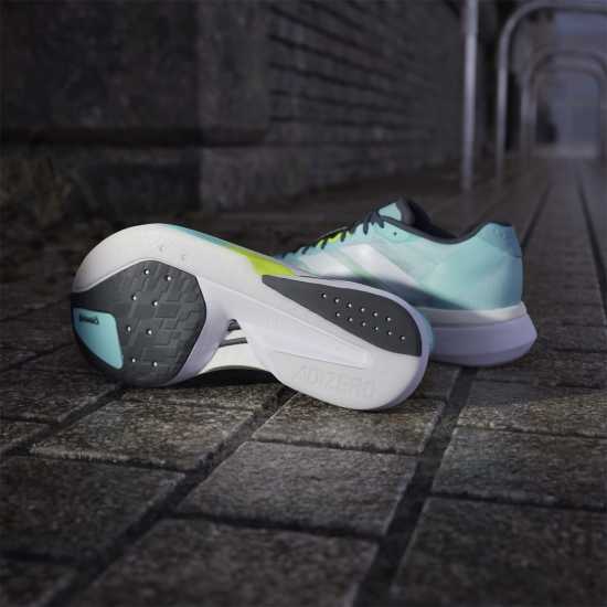 Adidas Мъжки Обувки За Бягане Adizero Boston 13 Road Running Shoes Mens Светло аква Мъжки маратонки