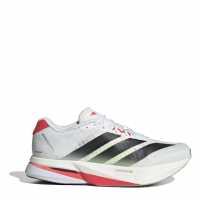 Adidas Мъжки Обувки За Бягане Adizero Boston 13 Road Running Shoes Mens Бяло/Червено Мъжки маратонки