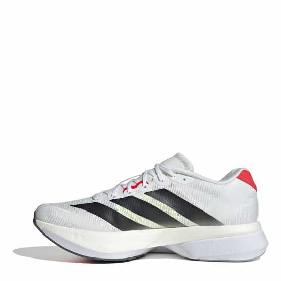 Adidas Мъжки Обувки За Бягане Adizero Boston 13 Road Running Shoes Mens Бяло/Червено Мъжки маратонки