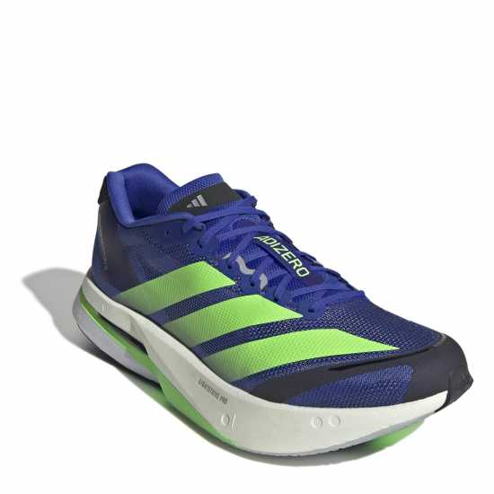 Мъжки маратонки Adidas Мъжки Обувки За Бягане Adizero Boston 13 Road Running Shoes Mens Blue/Lim/Blk Adidas Мъжки Обувки За Бягане Adizero Boston 13 Road Running Shoes Mens Blue/Lim/Blk Мъжки маратонки