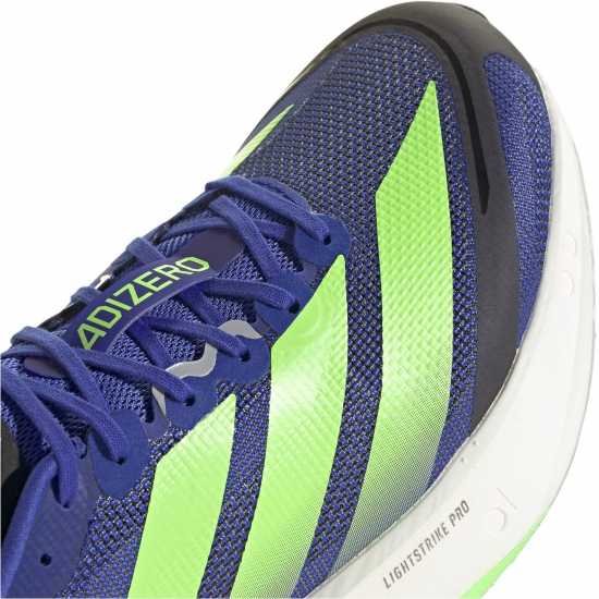 Мъжки маратонки Adidas Мъжки Обувки За Бягане Adizero Boston 13 Road Running Shoes Mens Blue/Lim/Blk Adidas Мъжки Обувки За Бягане Adizero Boston 13 Road Running Shoes Mens Blue/Lim/Blk Мъжки маратонки
