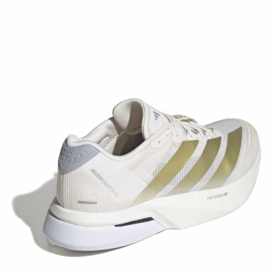 Adidas Мъжки Обувки За Бягане Adizero Boston 13 Road Running Shoes Mens Wte/Gold/Sil Мъжки маратонки