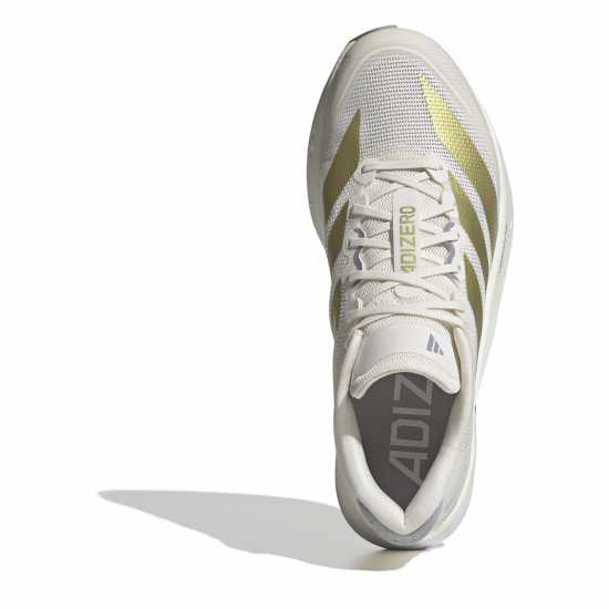 Adidas Мъжки Обувки За Бягане Adizero Boston 13 Road Running Shoes Mens Wte/Gold/Sil Мъжки маратонки