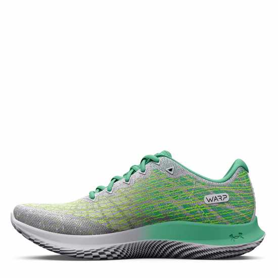 Under Armour Women's Flow Vel Wind Fast Neutral Road Running Shoes White 