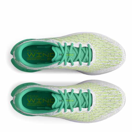 Under Armour Women's Flow Vel Wind Fast Neutral Road Running Shoes White 