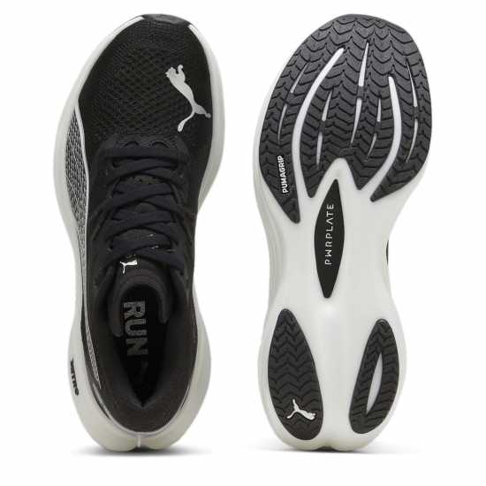 Дамски маратонки за бягане Puma Deviate Nitro 3 Fade Road Running Shoes Womens Черно/Бяло Puma Deviate Nitro 3 Fade Road Running Shoes Womens Черно/Бяло Дамски маратонки за бягане