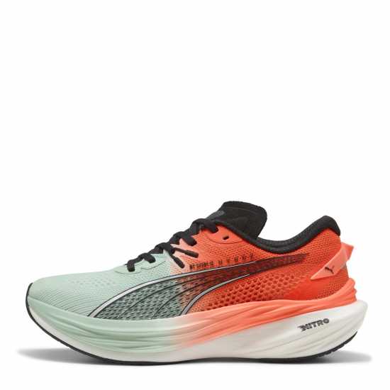 Puma Deviate Nitro 3 Fade Road Running Shoes Womens Хирокс Червено/Синьо Дамски маратонки за бягане