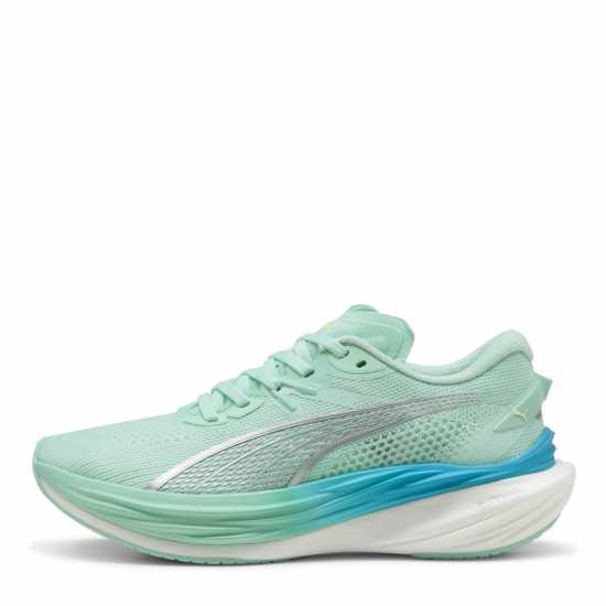 Дамски маратонки за бягане Puma Deviate Nitro 3 Fade Road Running Shoes Womens Mint Melt Puma Deviate Nitro 3 Fade Road Running Shoes Womens Mint Melt Дамски маратонки за бягане