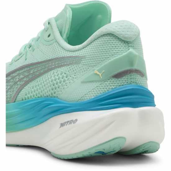 Дамски маратонки за бягане Puma Deviate Nitro 3 Fade Road Running Shoes Womens Mint Melt Puma Deviate Nitro 3 Fade Road Running Shoes Womens Mint Melt Дамски маратонки за бягане