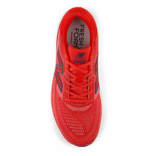 Мъжки Обувки За Бягане New Balance Nb Evoz V4 Road Running Shoes Mens Fire Crk/NB Nvy Мъжки Обувки За Бягане New Balance Nb Evoz V4 Road Running Shoes Mens Fire Crk/NB Nvy
