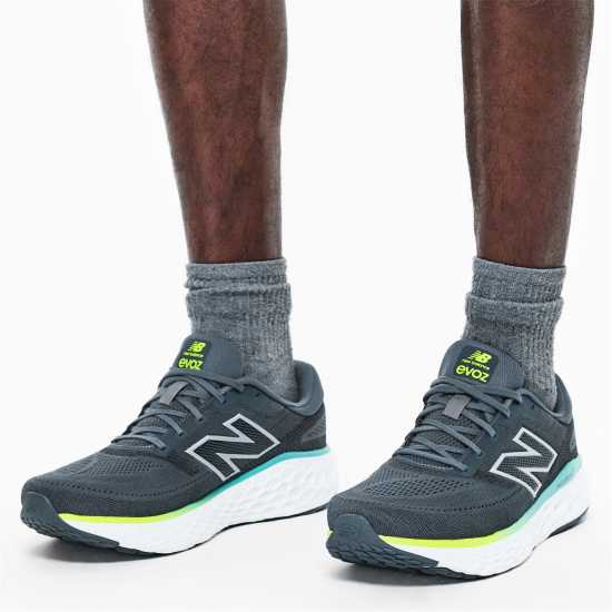 Мъжки Обувки За Бягане New Balance Nb Evoz V4 Road Running Shoes Mens Graphite/Alkaln 