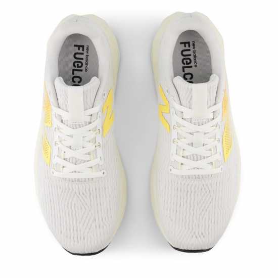 Дамски маратонки за бягане New Balance Womens Fuelcell Propel V5 Running Trainers Бяло/Оранжево New Balance Womens Fuelcell Propel V5 Running Trainers Бяло/Оранжево Дамски маратонки за бягане