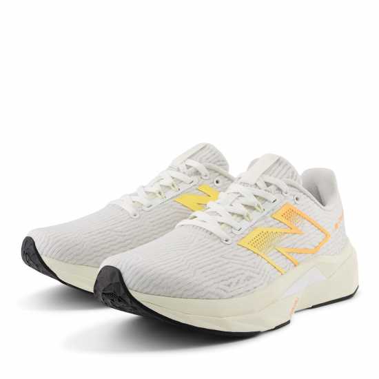 Дамски маратонки за бягане New Balance Womens Fuelcell Propel V5 Running Trainers Бяло/Оранжево New Balance Womens Fuelcell Propel V5 Running Trainers Бяло/Оранжево Дамски маратонки за бягане