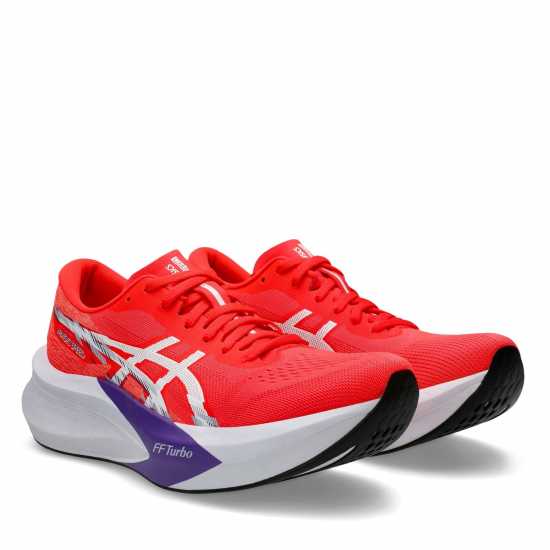 Дамски маратонки за бягане Asics Magic Speed 4 Trainers Womens Светло червено Asics Magic Speed 4 Trainers Womens Светло червено Дамски маратонки за бягане