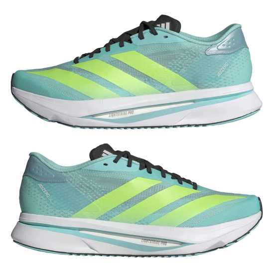 Adidas Мъжки Обувки За Бягане Adizero Sl2 Running Shoes Mens Светло аква Мъжки маратонки