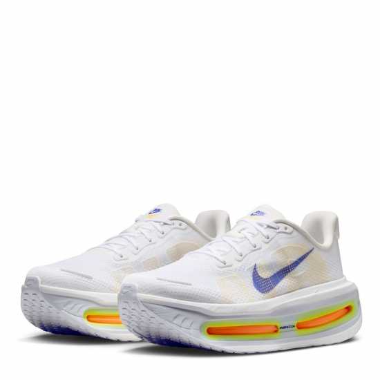 Nike Мъжки Обувки За Бягане Vomero Premium Road Running Shoes Mens White/Orange Nike Мъжки Обувки За Бягане Vomero Premium Road Running Shoes Mens White/Orange