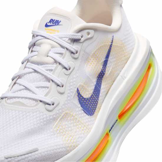 Nike Мъжки Обувки За Бягане Vomero Premium Road Running Shoes Mens White/Orange Nike Мъжки Обувки За Бягане Vomero Premium Road Running Shoes Mens White/Orange