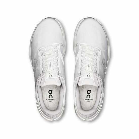Мъжки Обувки За Бягане On Ors Cloudsurfer Next Running Shoes Mens White/White 