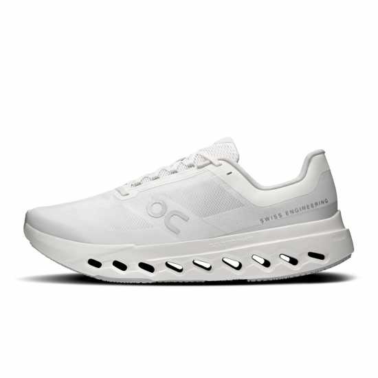 Мъжки Обувки За Бягане On Ors Cloudsurfer Next Running Shoes Mens White/White 