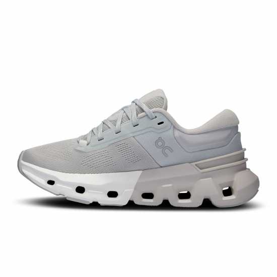 On Women's Cloudflyer Everyday Stable Road Running Shoes Glacier/Wolf 