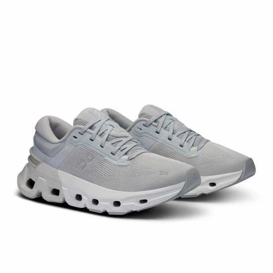 On Women's Cloudflyer Everyday Stable Road Running Shoes Glacier/Wolf 