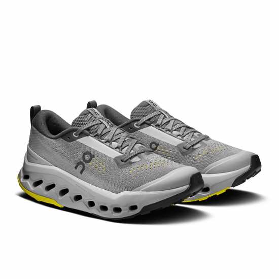 Маратонки За Бягане По Пътеки On Cloudsurfer Trail Running Shoes Womens Iron Lilac Дамски туристически сандали